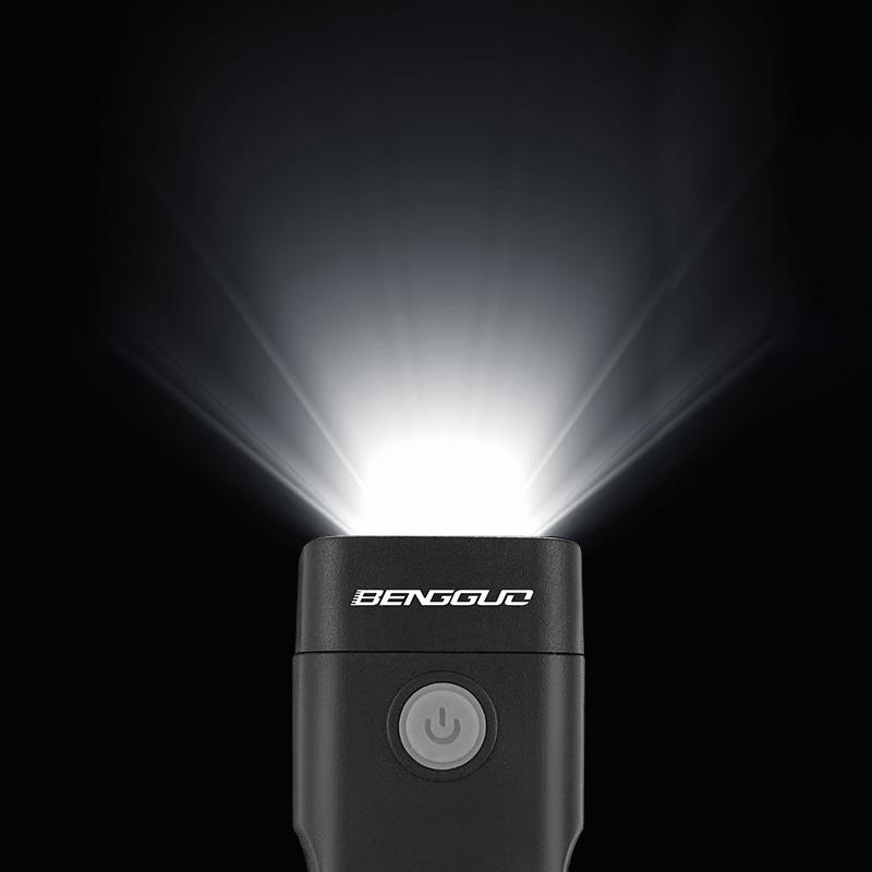 Bike Headlight Usb Rechargeable Cycling Flashlight Waterproof Bike Hanging Light High Brightness 3 Gears For Mountain Bike