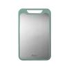 1pc Cutting Board Two Sides Of Stainless Steel and Plastic Dual-purpose Multifunctional Cut Vegetables and Meat Chopping Board