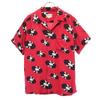 Records All-over Pattern Short Sleeve Rayon Aloha Shirt Men's Used
