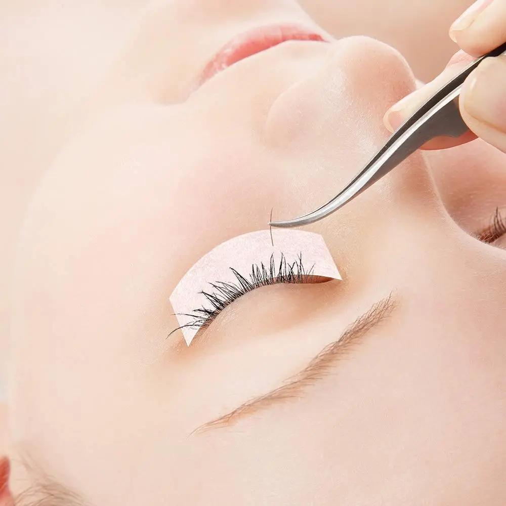 5/10/20/30/50PCS 9Mx1.25cm Non Woven Fabric Adhesive Tape For Fake Eyelashes Breathable Eyelash Extension Paper Tape Roll