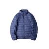 Men's Autumn/Winter Stand Collar Windproof Waterproof Down Jacket - 90% White Velvet