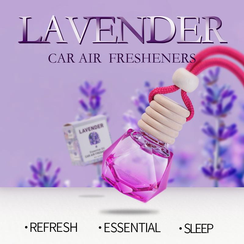High-Grade Aroma Essential Oil Pendant: Long-Lasting, Odor-Removing Car Fragrance 