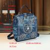 Bags, Fashionable Women'S Diamond-Encrusted Trendy Denim Shoulder Messenger Bag Casual Commuter Handbag Women