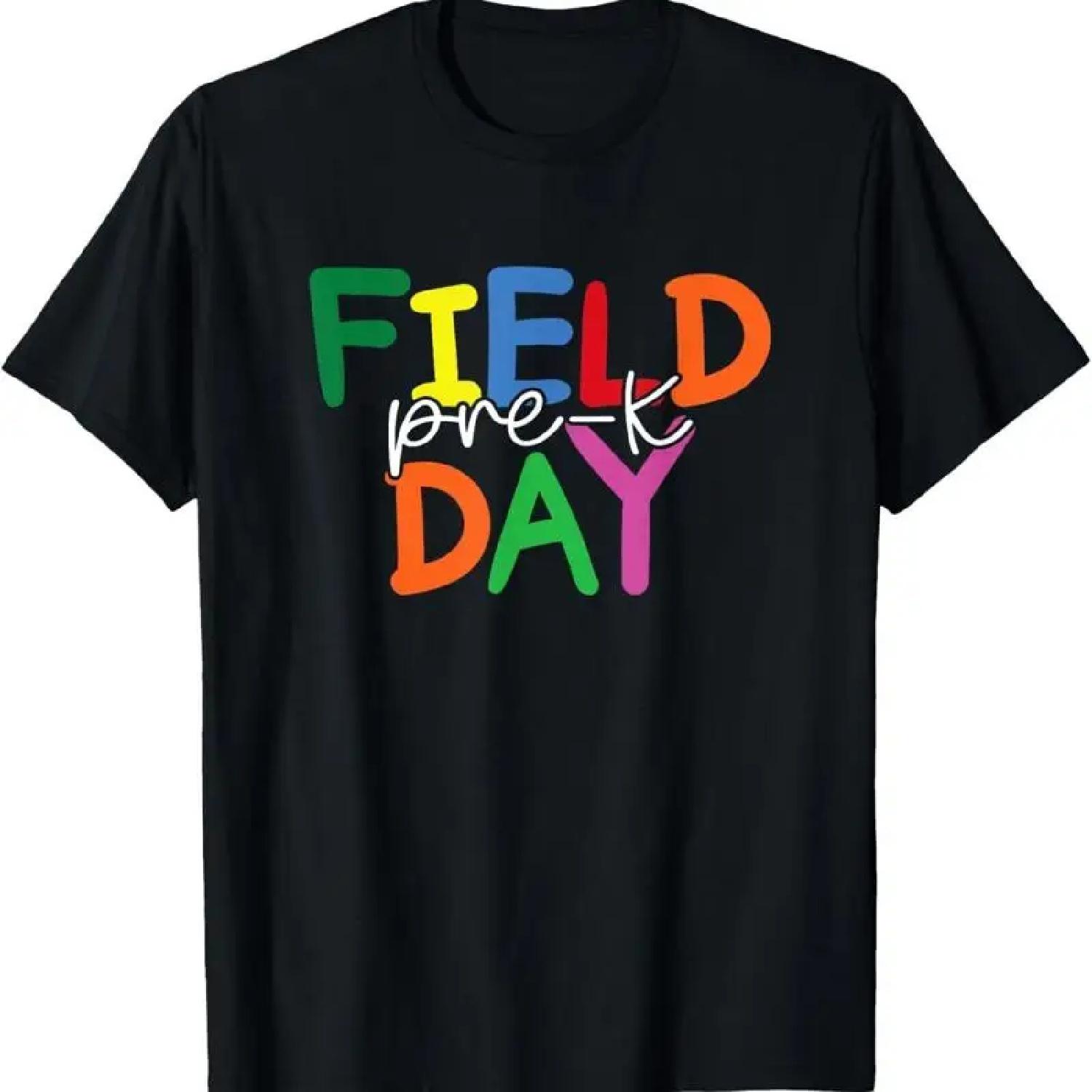 Field Day 2025 Pre k Teacher Kids Toddler T Shirt S