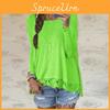 Fashionable Femme Blouse Manches Longues Dentelle Sweat Lche T-shirt For Effortless Style