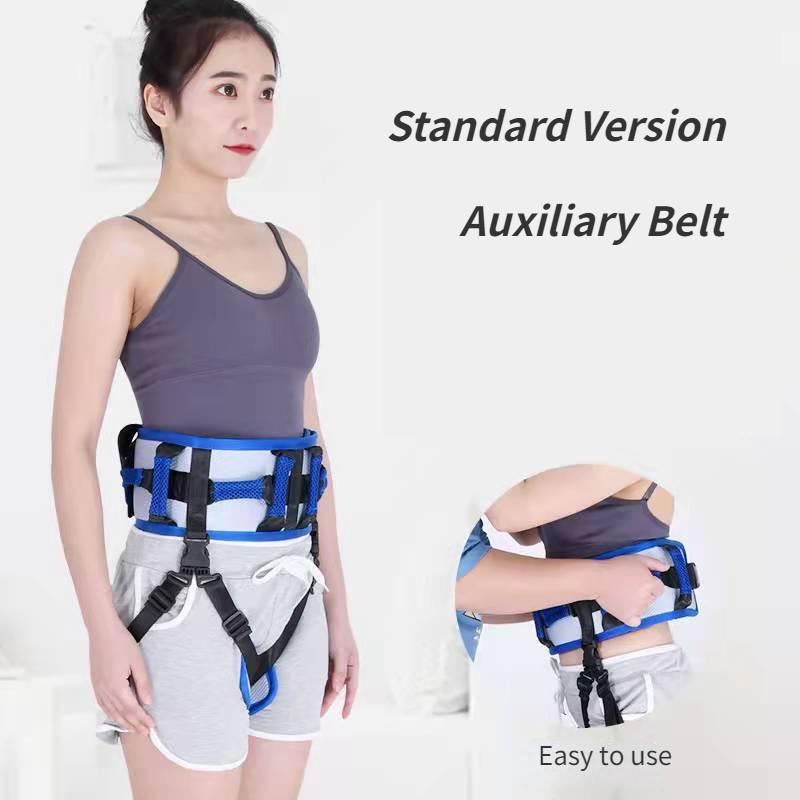 

Защитный поддерживающий ремень для мобильности пожилых людей, ремень для практики ходьбы и помощи при вставании, синий, реабилитационное устройство для ухода S