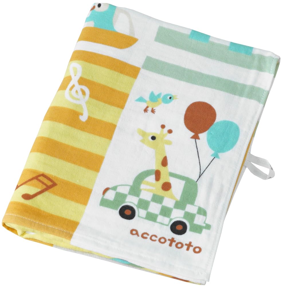 

Uchino Akkototo Vehicle Patchwork Small Bath 50 x 100 UCHINO 9130B231 Y Towel, Approx. cm, Yellow,