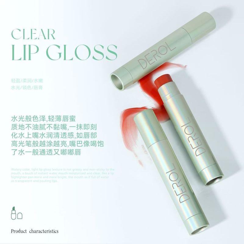 DEROL - Clear Watery Lipstick - 5-7