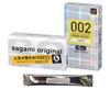 Condom Sagami Original L Size Okamoto L Size Set with 1 Stick Lotion 002 L Size Large Large Size Condom Set Contraceptive Skin Condom 0.02 (10 Pieces)