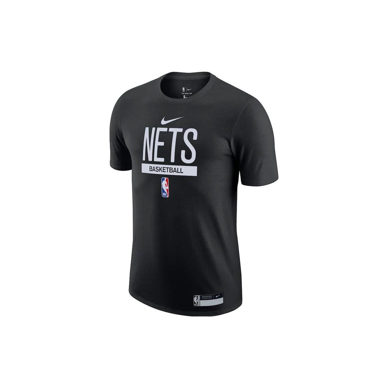 Nike x NBA Brooklyn NETS T-Shirts Black Men s DR6451-010 XL