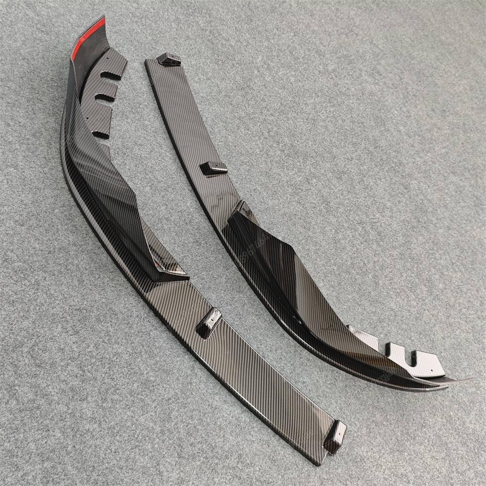 For BMW G20 G21 M-Sport 320i 330i M340i xDrive 2019-2022 ABS Body Kits Gloss Black Car Front Bumper Lip Diffuser Spoiler Tuning