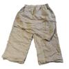 Johnature Women Vintage Patchwork Wide Leg Pants Elastic Waist Summer Trousers Ramie High Quality Solid Color Pants