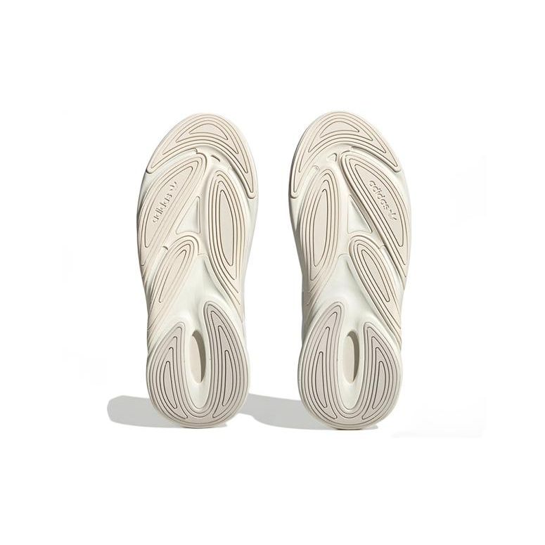 Adidas Originals Ozelia Leather Classic Retro Shock Absorbing Non-Slip Durable Low-Top Dad Shoes Unisex Sneakers White Green GY9977
