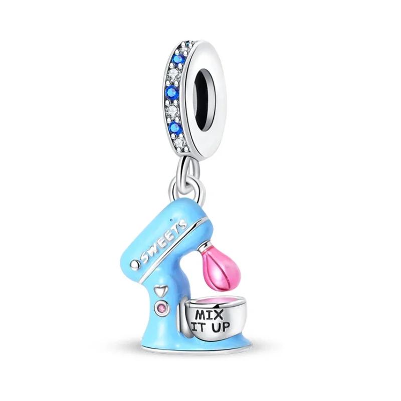 

Creative Family Life Series Sewing Machine Weaving Alarm Clock Hair Dryer Charm Bead Components Bead Components Compatible With Do It Yourself