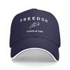 Charlie Kirk Freedom Baseball Caps Snapback Baseball Hats Breathable Casual Casquette Outdoor Unisex