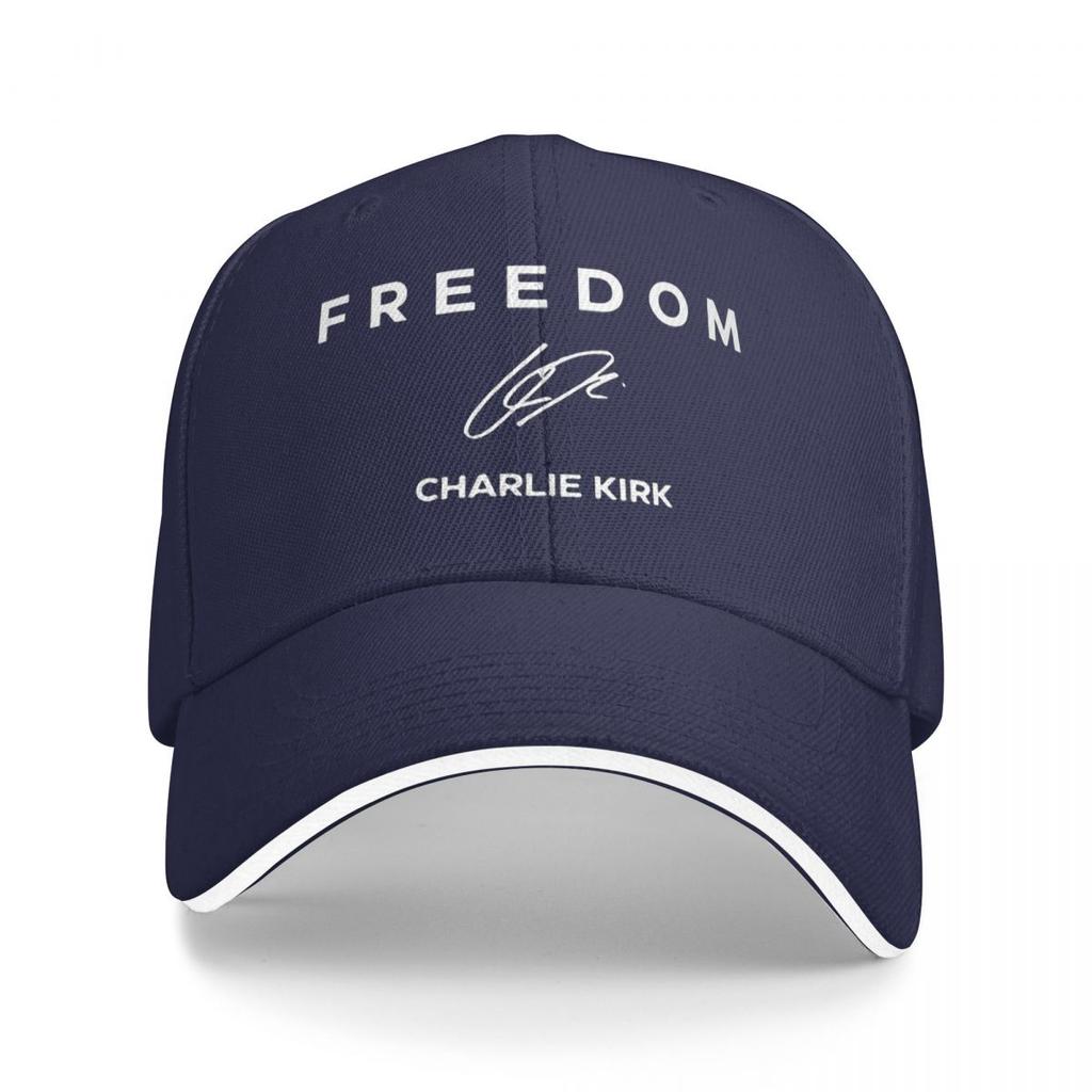 Charlie Kirk Freedom Baseball Caps Snapback Baseball Hats Breathable Casual Casquette Outdoor Unisex