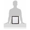 VANJOH Photo Frame, Colored Paper Frame, Wall Hanging Only, Brown, 450911