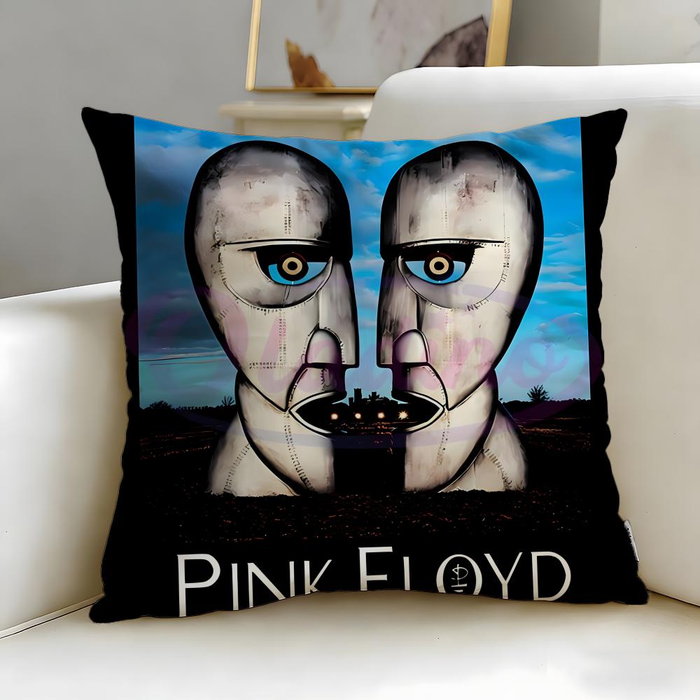 classic band Pink Floyd Cushion Cover Soft  EasyWash Pillow Case  Versatile for Couch Bed Travel and Office