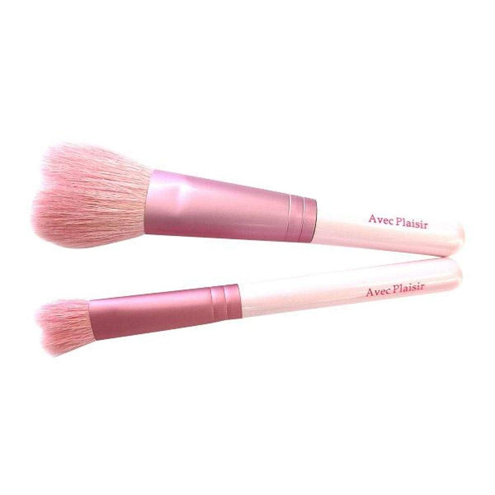 

KIHITSU Kumano Brush Heart Set Pink Makeup Brush (Powder Brush/Eyeshadow Brush) G-15P рожевий