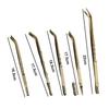 New Brass Tea Sticks Clip Traditional Japanese Leaf Tea Scoops Long Tea Tweezers Kitchen Tool