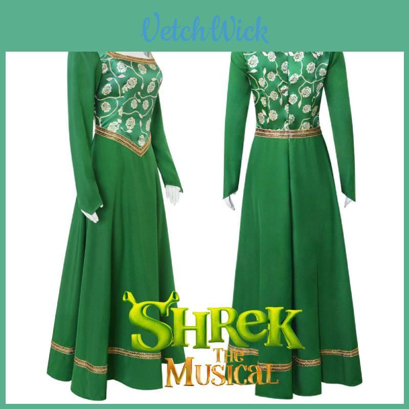 Shrek Princess Fiona Costume For Halloween Cosplay