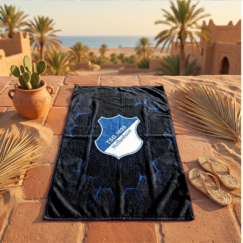 TSG Hoffenheim FC Print Microfiber Beach Towel Quick Dry Absorbent Large Towel For Beach Swimming Travel