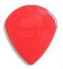 Jim Dunlop Jazz III Nylon Jazz Picks Red Nylon Picks with Musent Custom Players Picks (36-Pack) - 47B3N-RED-36P