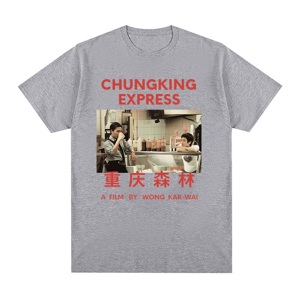 Chungking Express Wong Kar Wai T Shirts Men's Women Cotton Clothing Funny Short Sleeve O Neck Tee Shirt Fashion Vintage T-Shirts