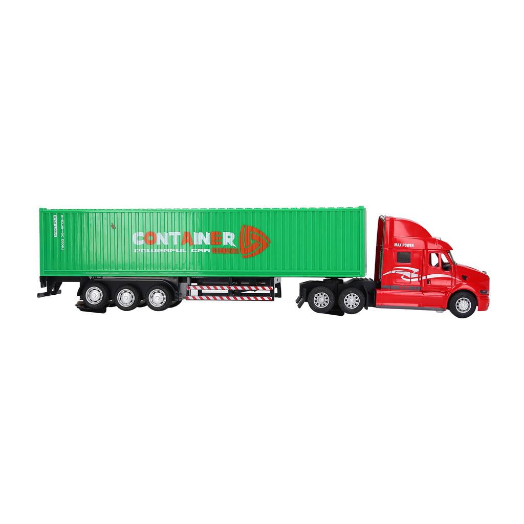 Container Truck Model 1:48 Vivid Exquisite Beautiful Decorative Toy Ornament for   3 Years Old
