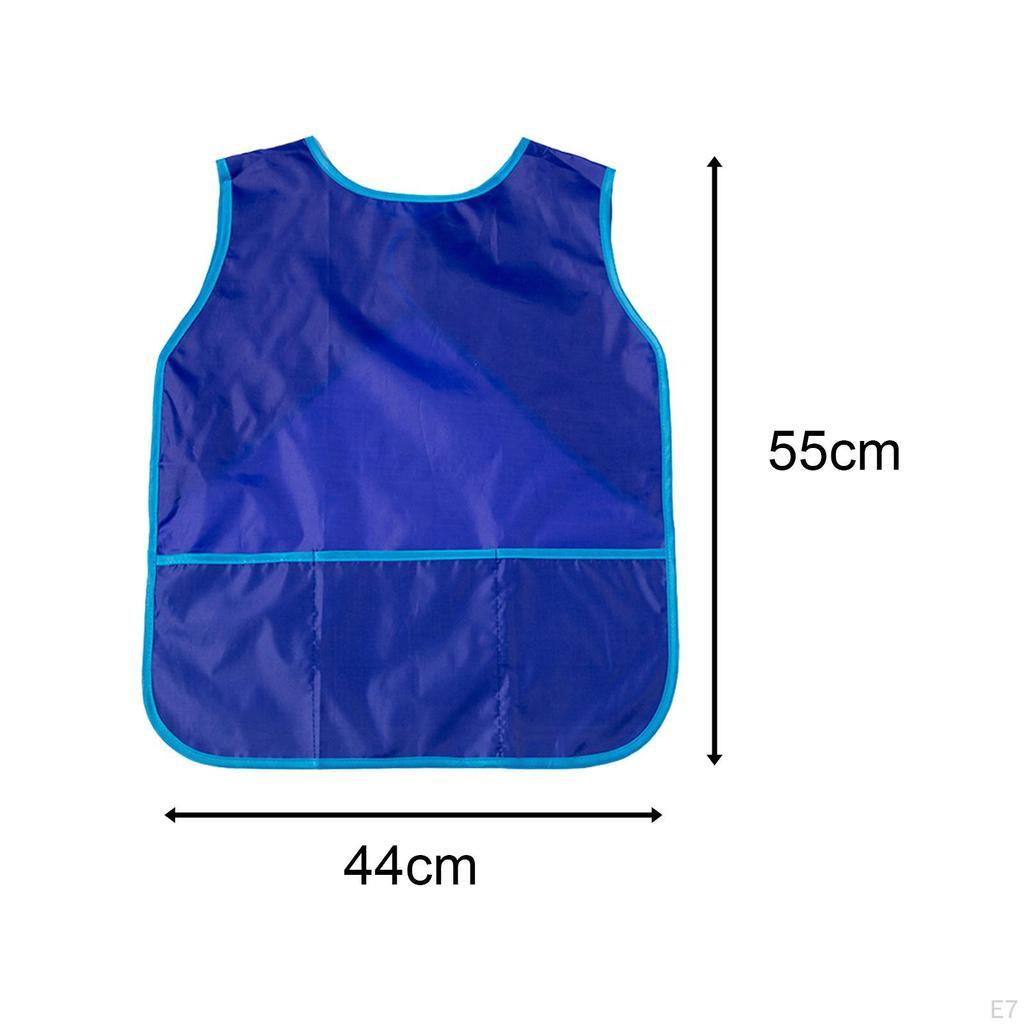 Malerforkle Ermeløs Kunstforsyninger Vanntett med Lomme Smekke for Matlaging Baking