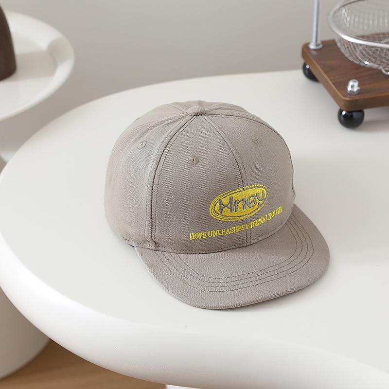 Kinder-Baseballkappe mit Sonnenschutz für Frühling/Sommer – Modische Snapback-Kappe im Streetstyle für Jungen und Mädchen