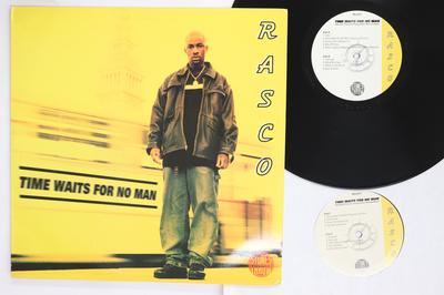 LP Record RASCO  Time Waits For No Man STH2014 Stones Throw Re 1998 US Rap  HipHopRB Used
