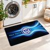 Portsmouth FC Custom Name Flannel Rug Kitchen Mat Non Slip Floor Carpet Personalized Home Decor