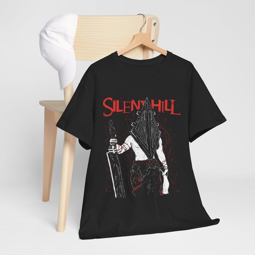 Pyramid Head Shirt Triangle Head Silence Hill V2 Premium Gift Unisex Shirt