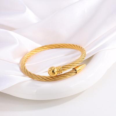 Steel Wire Nail Mouth Light Luxury Niche High-end Bracelet