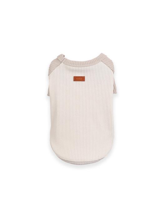 GOPE GOPE Natur Hunde Raglan T-Shirt BEIV