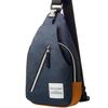 RONDE Crossbody Bag with Shoulder Fits iPad Mini Men's Strap, (Navy)