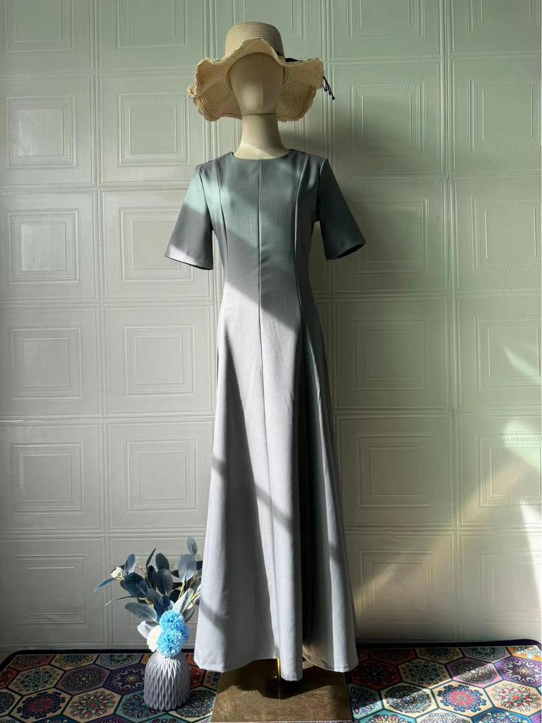 2025 Europäisches & Amerikanisches Elegantes Taillenbetontes Hochwertiges Kleines Schwarzes