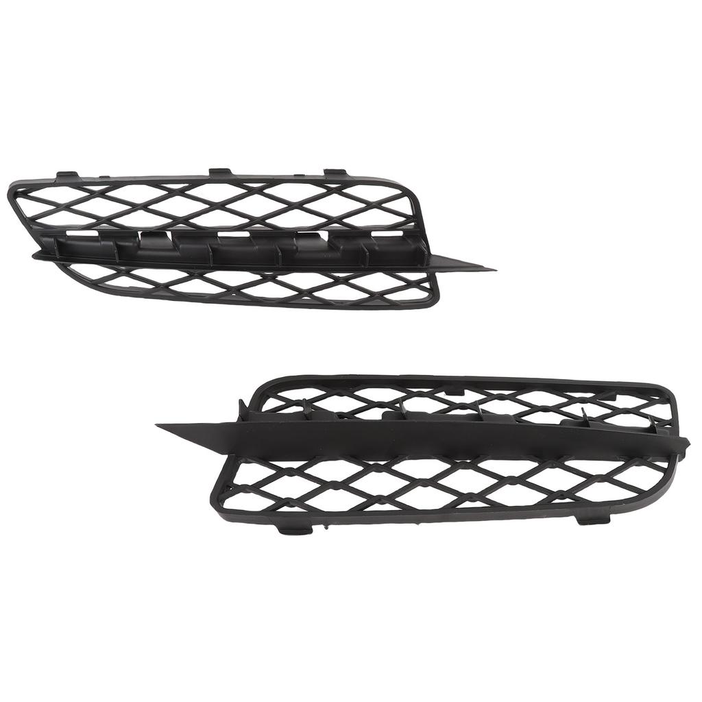 Front Bumper Lower Grille Set 51117159595 Left Right Side 1 Pair Replacement for X5 E70 2008 2010