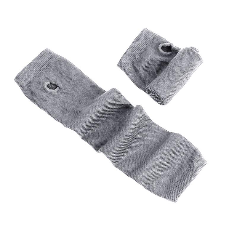 Ins Spring Summer Sports Long Fire Ninja Knitted Gloves Emo Women'S Sleeves Y2K