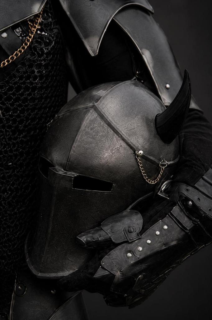 Female Knight Barbuta Full Armor Suit, Medieval Steel Plate Armor Outfit for LARP Cosplay Reenactment