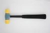 DOGYU (Dogyu Industry) Pipe Handle Plastic Hammer 1.0P High-Durability Replaceable Plastic Head Rubber Grip 03099