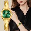 Light Luxury Premium Wine Barrel Type Small Dial Women'S Niche Retro Watch Vacuum Ipg Plating