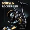 SW 5000 Spinning Max Drag Gear Ratio Weight Interchangeable Threaded Ball Suitable for and Surf Suitable for Multiple Saltwater Fishing Fi's+7 Reel,