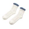 Amart Women Autumn Winter Cute Solid Color Coral Fleece Socks Warm Socks