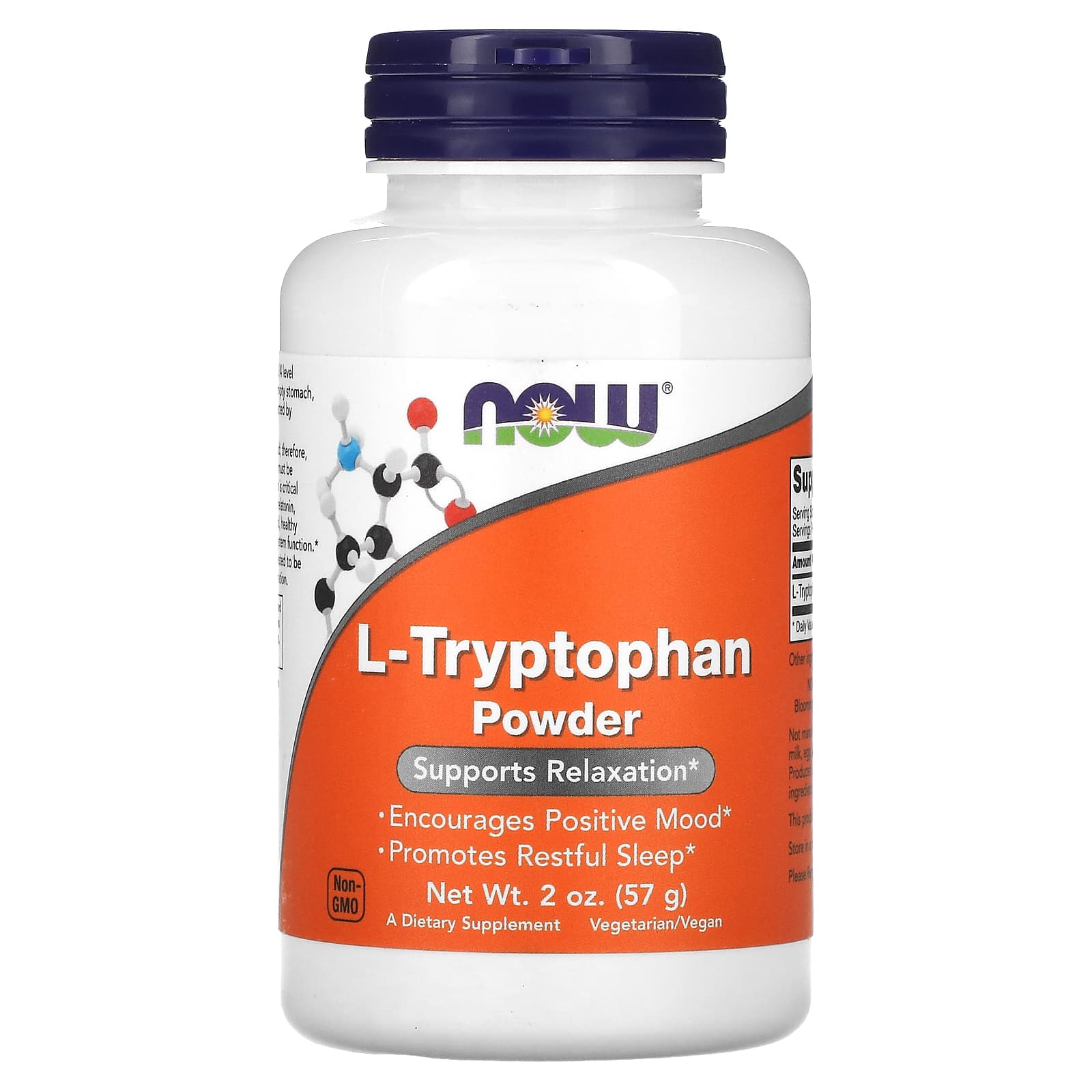 

L-Tryptophan, Powder, 2 oz (57 grams)