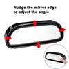 Auto Mirror Adjustable Wide Angle Side Rear Mirror Blind Spot Convex Mirrors For Car Reverse Parking Auxiliary Rear View Mirror