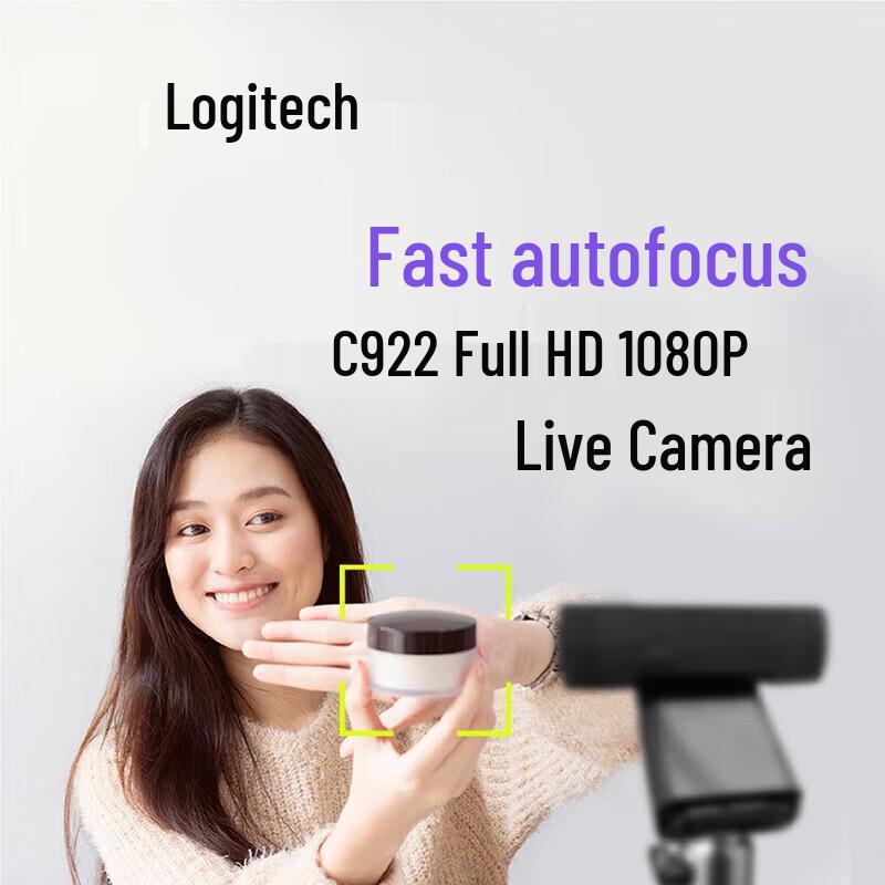 Logitech C922 Pro 1080p HD Streaming Webcam