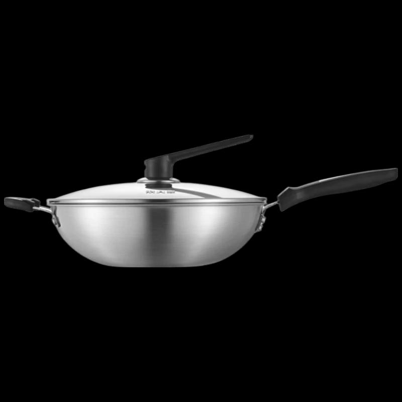 Cooker King 34cm 304 Stainless Steel Non-Stick Wok