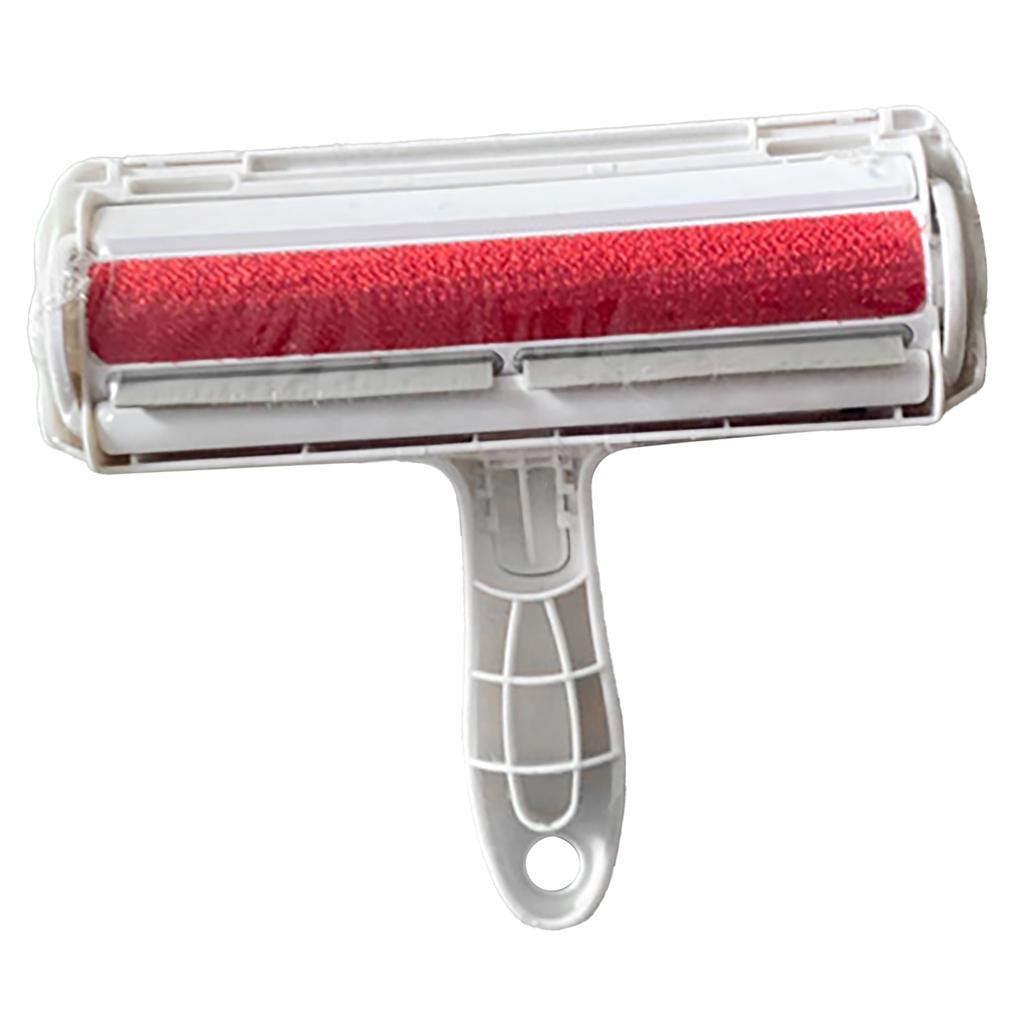 Pet Hair Roller Lint Roller Cat and Dog Hair Remover for Furniture Couch Carpet Car Seats Red